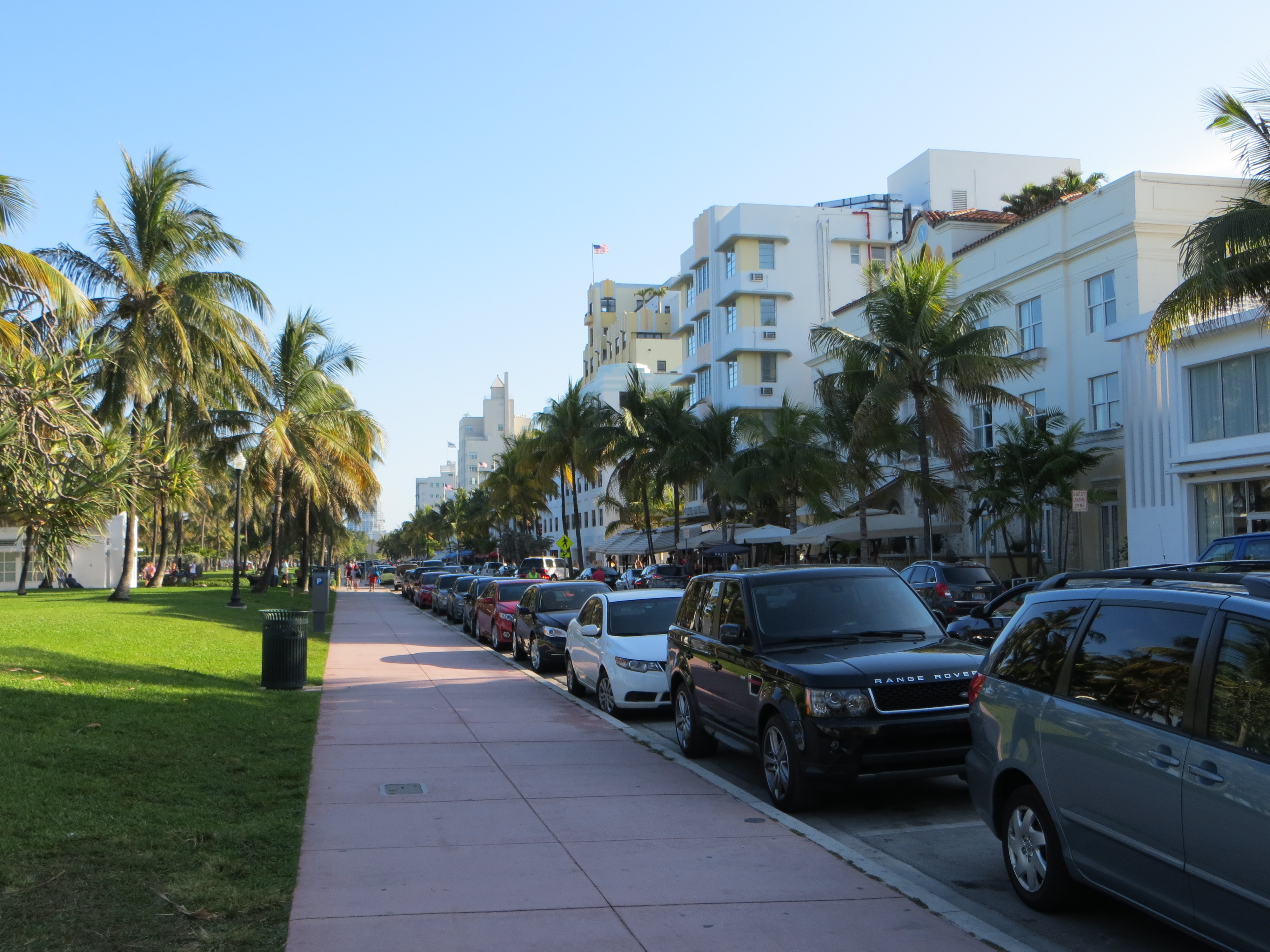 Prachtstraße in South Beach Miami: Der Ocean Drive