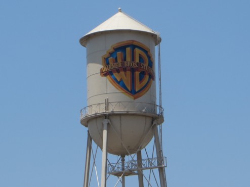 Wahrzeichen der Warner Bros. Studios: der Wasserturm