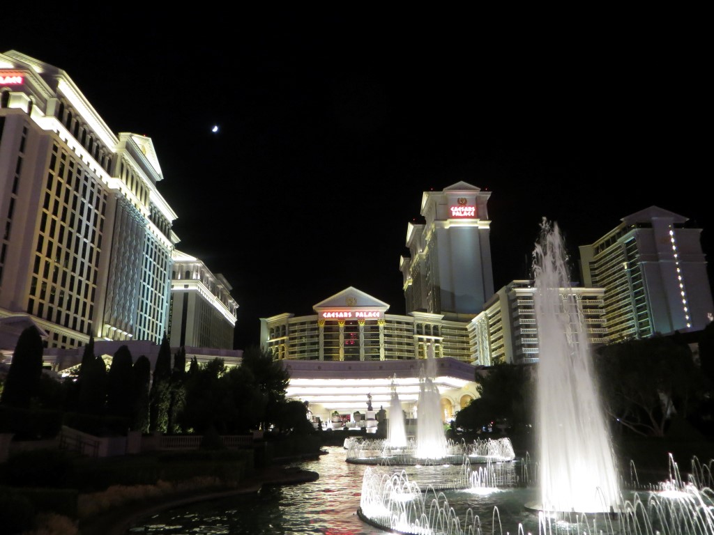 Das "Caesars Palace" wurde im Stil eines römischen Palastes gebaut